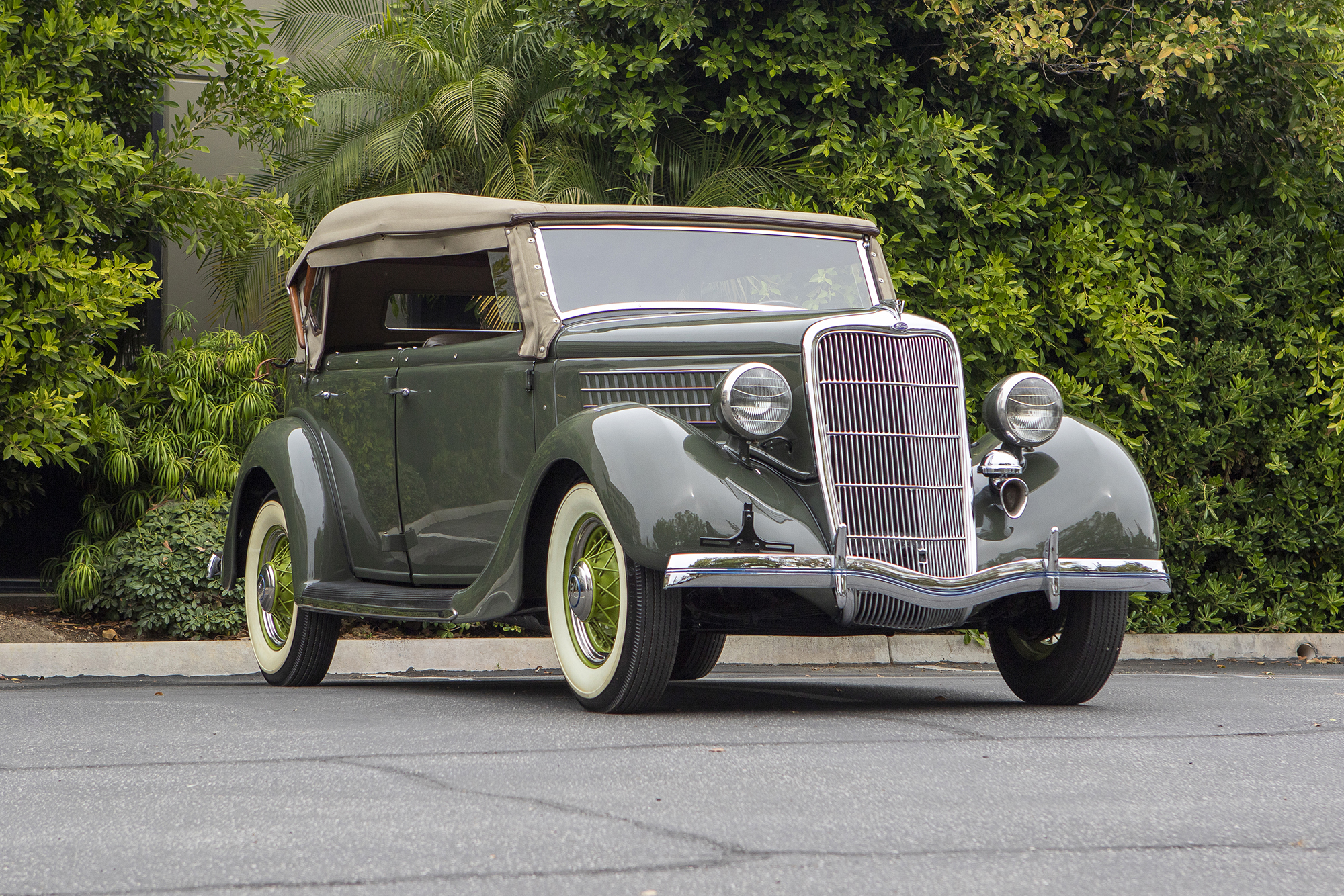 A 1935 Ford V8 Deluxe Phaeton