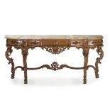 A Continental console table