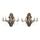 A Pair of French Louis XV-style wall sconces