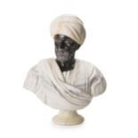 An Italian marble bust of a man