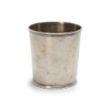 An Asa Blanchard Kentucky coin silver julep cup