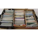 Large box of assorted postcards inc topographical