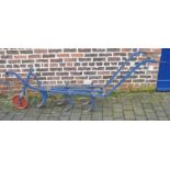 Horse drawn 5 tine harrow