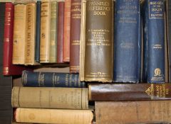 Selection of medical books including Cunningham's Manual of Practical Anatomy Vol II & Short
