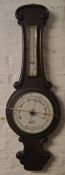 Late Victorian onion top barometer (glass loose)