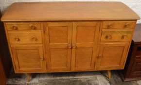 Unusual Ercol sideboard on legs L 130cm H 86cm