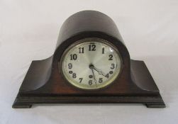 Westminster chime 'Napoleon's hat' clock L 44.5 cm