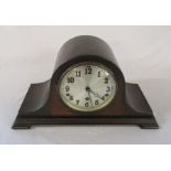 Westminster chime 'Napoleon's hat' clock L 44.5 cm