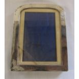 Silver photo frame 12.5 cm x 17 cm (glass broken and missing back stand) Birmingham hallmark