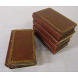 6 volumes of The works of the British Poets by Thomas Park published 1808