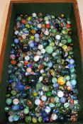 Large selection of marbles