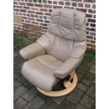 Danish 'Ekornes' Stressless recliner chair
