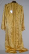 Vintage Oriental silk dressing gown