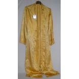 Vintage Oriental silk dressing gown