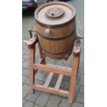 Waide & Sons Ltd Leeds butter barrel on stand