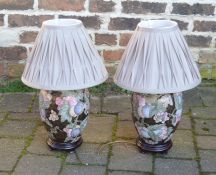 Pair of table lamps