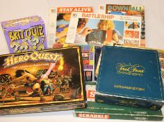 Selection of vintage board games