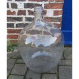 Large glass carboy height approx. 62 cm
