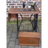 Singer treadle sewing machine