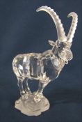 Swarovski crystal Ibex H 10 cm boxed with certificate