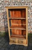 Jali wood book case H 150 cm L 80 cm