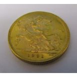 George V 22ct gold full sovereign 1931