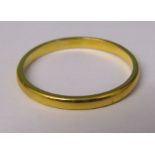 22ct gold wedding band weight 1.7 g size L