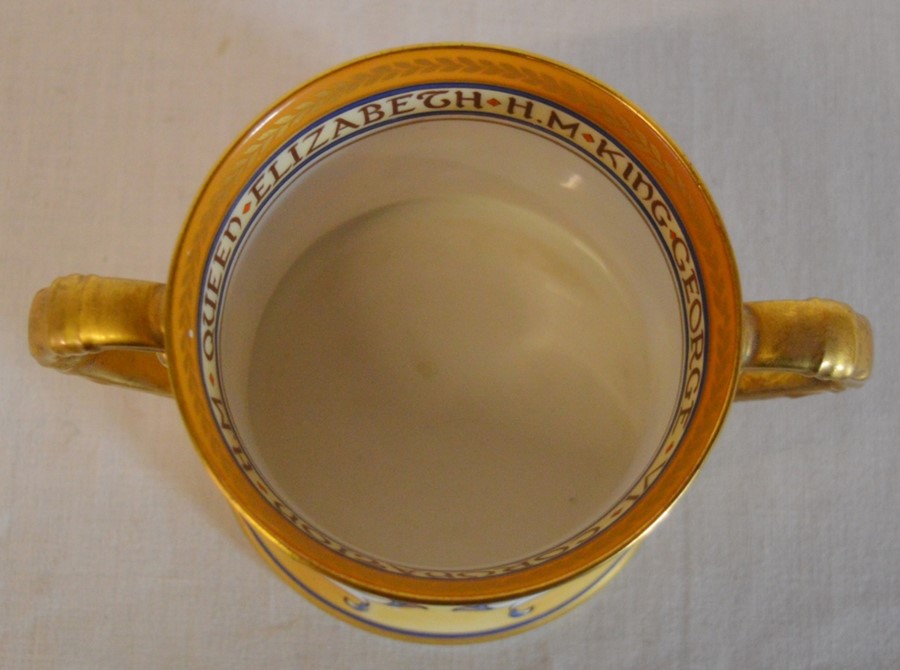 Shelley George VI 1937 coronation mug with gilding - Image 4 of 4