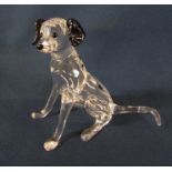 Swarovski dalmation dog H 7 cm L 7.5 cm boxed with certificate