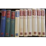 Selection of books from The Reprint Society inc set of 6 volumes of The Second World War by