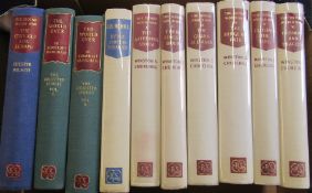 Selection of books from The Reprint Society inc set of 6 volumes of The Second World War by