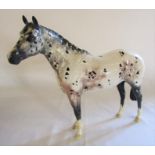 Beswick Appaloosa pony / horse H 20 cm L 23 cm