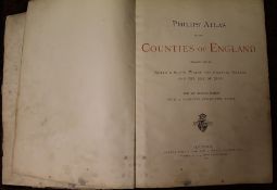 Philips' Atlas of the Counties of England, London 1900