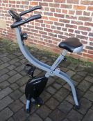 Roger Black Fitness folding exercise bike