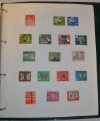 Collection of West German stamps 1951 to 1990 in Green Avon album