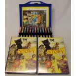 Marshall Cavendish Story Teller 2 vols 1 & 2 and original case of 26 cassettes