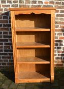 Pine bookcase H 146 cm L 82 cm