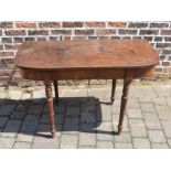 Georgian demi lune table