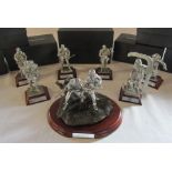 Boxed English Miniatures pewter sculptures - The Parachute Regiment, The Parachute Regiment (