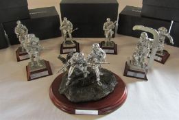 Boxed English Miniatures pewter sculptures - The Parachute Regiment, The Parachute Regiment (