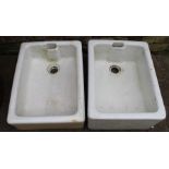 2 Belfast sinks