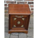 Victorian mahogany purdonium / coal scuttle