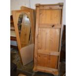 Large double pine wardrobe (to be reassembled)