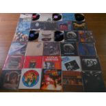 Approximately 60 LP records  (some sealed) including Rolling Stones, The Who, Fairport Convention,