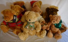 8 Frazer bears & a Princess Royal Trust Cubby Bear