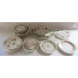 Various ceramics inc Royal Doulton Camelot part dinner service, Wedgwood Spring Morning, Royal