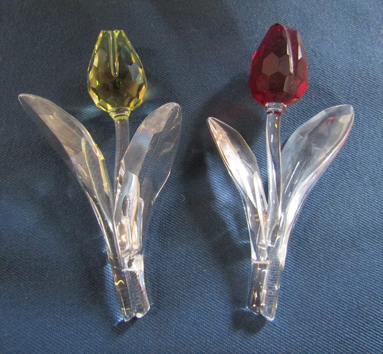 Selection of Swarovski crystal figures - Bear for you 842934 H 6 cm, Kris Bear I love you 842933, - Image 4 of 7