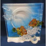 Swarovski Wonders of the Sea 'Harmony' figures H 20 cm complete with box, paperwork and outer box
