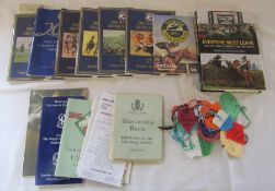 Selection of Grand National racing programmes and other racing fixtures etc