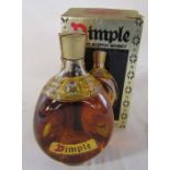 Boxed bottle of Dimple whisky 70% proof, 75.7 cl